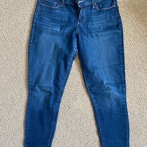 PAIGE Dark Blue Skinny Jeans